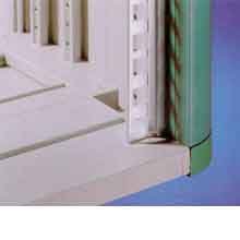 Heitec - Komponente für den Ausbau (Schaltschrank) Befestigungswinkel 3751.670 (VE2) f. HeiCase 19" 3HE