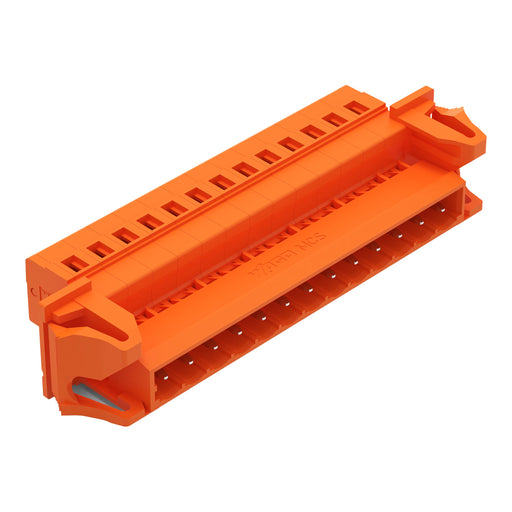 WAGO - Kabelsteckverbinder für Leiterplattensteckverbinder 1-Leiter-Stiftleiste 231-643/114-000 CAGECLAMP,2,5mm²,or − 25 Stück