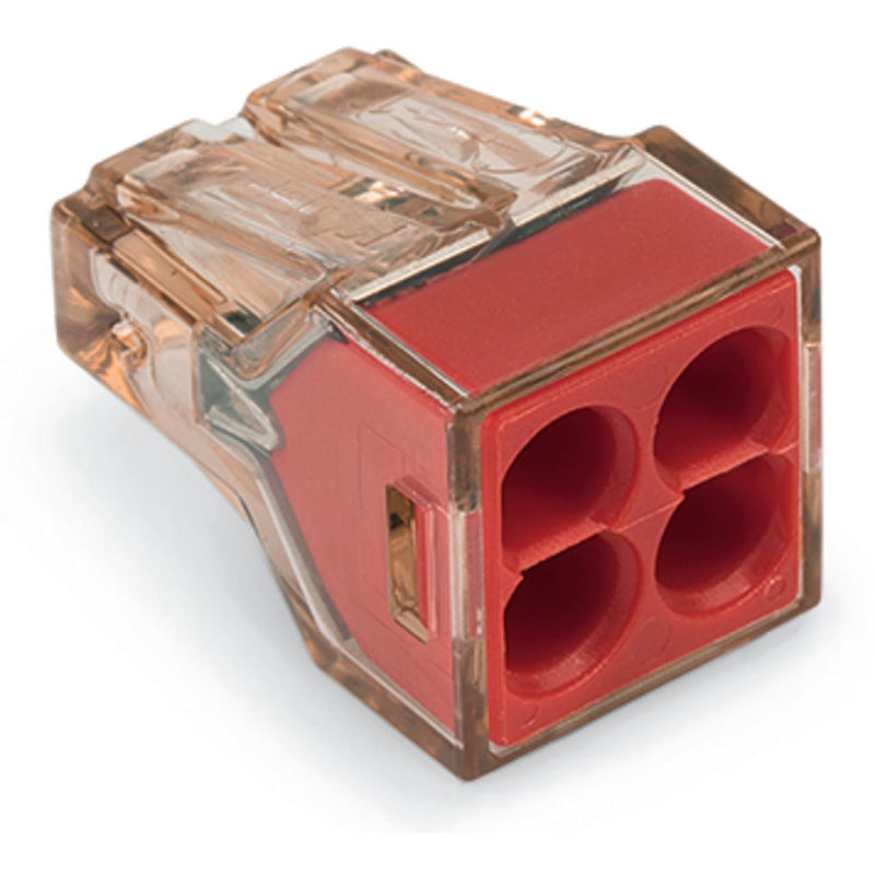 WAGO - Steckklemme Dosenklemme 773-604 4qmm, 4 Leiter − 100 Stück