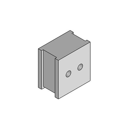 Icotek - Kabelverschraubung Kabeldurchführungstülle QT2/3 2x3-3mm − 10 Stück