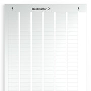 Weidmüller - Kennzeichnungsmaterial Gerätemarkierer LM MT300 26X10 SI − 10 Stück