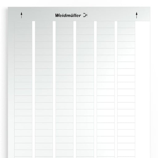 Weidmüller - Kennzeichnungsmaterial Gerätemarkierer LM MT300 26X10 SI − 10 Stück
