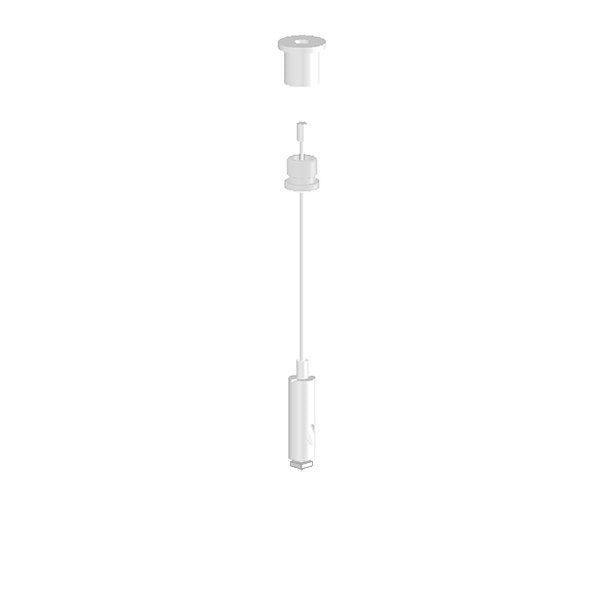 LTS Licht&Leuchten - Mechanisches Zubehör/Ersatzteile für Leuchten Drahtseilabhängung 3m LK-Z 045.104.03
