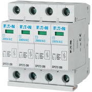Eaton - Überspannungsableiter für Energietechnik/Stromversorgung Überspannungsableiter SPCT2-385/4 steckbar, 4p, 385VAC