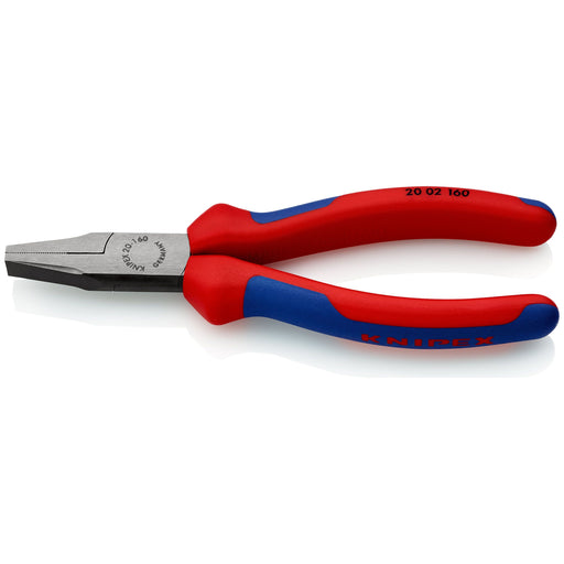 Knipex - Flachzange 20 02 160 schwarz, 160mm