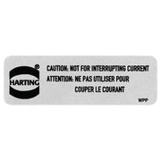 Harting - Zubehör/Ersatzteile für Anschluss- und Verbindungstechnik CSA Klebeschild 09300009958 − 10 Stück