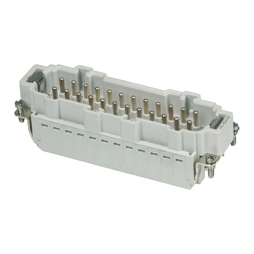 Walther Werke - Kontakteinsatz für Rechtecksteckverbinder Stifteinsatz B24 71022404 0,5-2,5qmm,20-14AWG