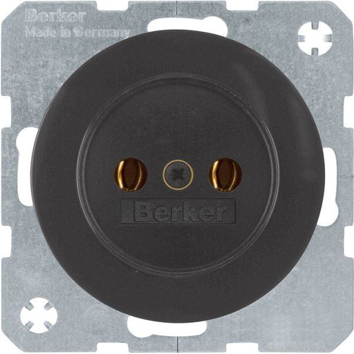 Berker - Steckdose sw/gl 6167032045 o. Schutzkontakt