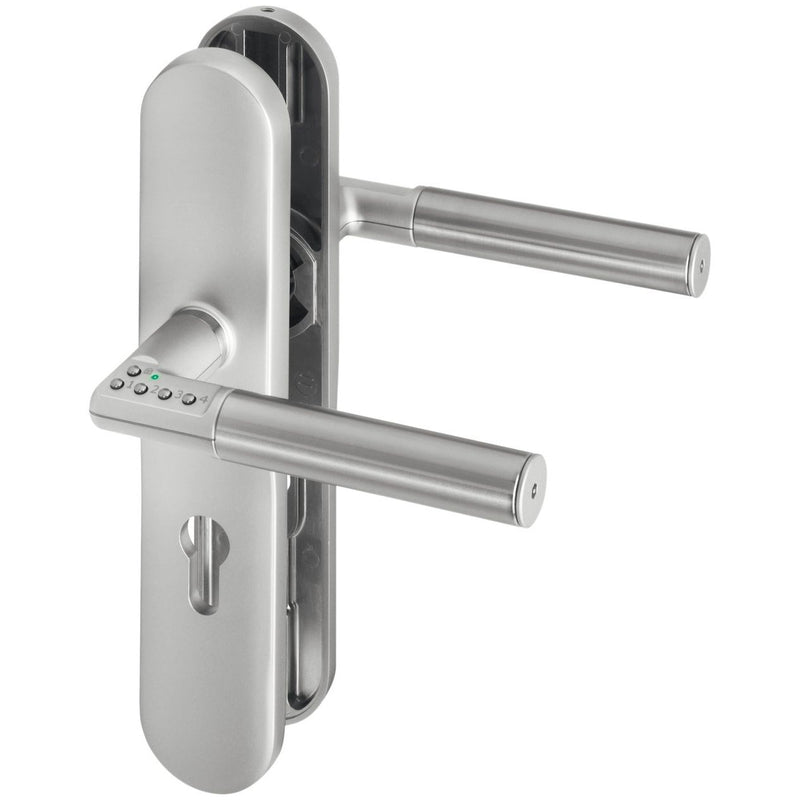 Assa Abloy effeff - Zutrittskontrollsystem Code Handle Langschild 492L08-1-11---7 matt Ausf.B VK8mmPZ