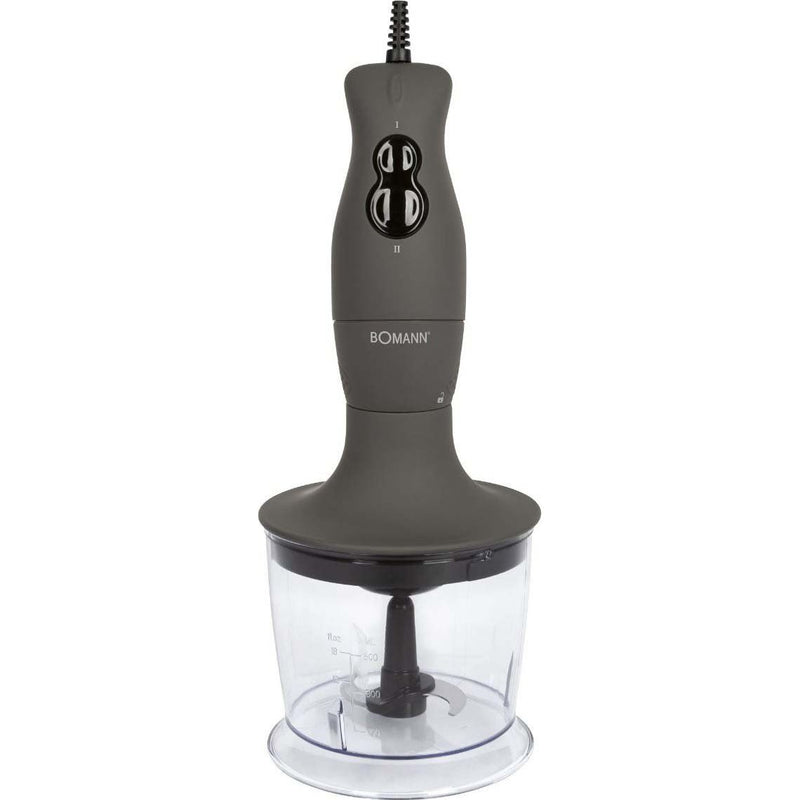 Bomann DA - Rühr-/Mixgerät Stabmixer-Set +Chopper SMS 6055 CB inox 3in1 − 6 Stück