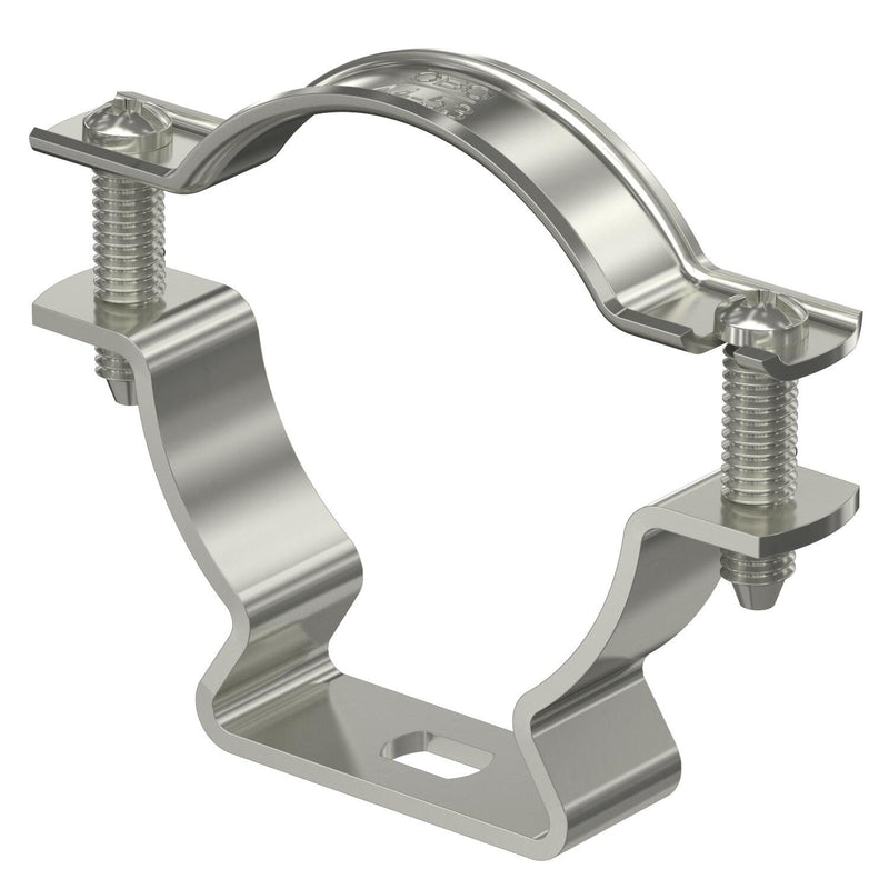 OBO Bettermann - Befestigungsschelle für Kabel/Rohre Abstandschelle ASL 733 53 A4 mit Langloch 44-53mm − 20 Stück