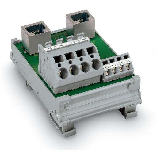 WAGO GmbH & Co. KG - D-Sub-Steckverbinder Übergabemodul 2xRJ-45 289-966 2-reihig