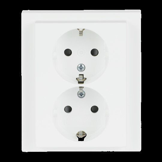 Busch-Jaeger - Steckdose SCHUKO-Doppelsteckdose 202 EUJB-884