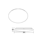 Brumberg Leuchten - Decken-/Wandleuchte LED-Anbauleuchte 12574073 CCT