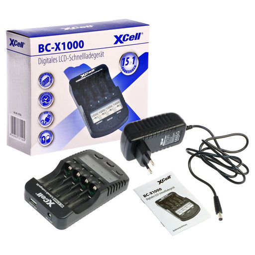 Hückmann - Universal-Ladegerät Schnellladegerät XLG-BCX1000