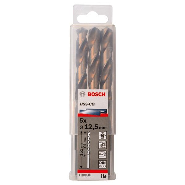 Bosch - Bohrer PRO Stainless Steel HSS-Co 2608585904 Spiralbohrer 12,5 x