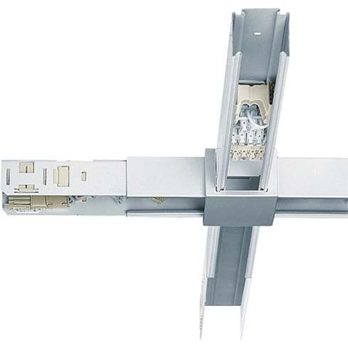 Zumtobel - Mechanisches Zubehör/Ersatzteile für Leuchten X-Verbinder TECTON T-VX WH