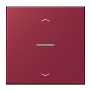 Jung - Abdeckung/Bedienelement für Installationsschalterprogramme Wippe mit Lichtleiter LC 101 KO5P 255 le rubis