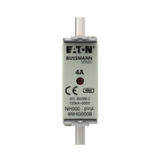 Eaton - Messersicherung Sicherungseinsatz Nieders. NH-SICHERU#4NHG000B 4A AC 500V 120kA − 3 Stück