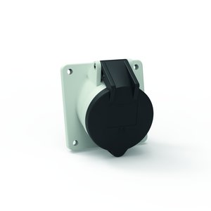 Bals Elektrotech - CEE-Anbausteckdose (IEC 60309) Anbausteckdose geneigt 32A 12368 4p 500V 7h IP44
