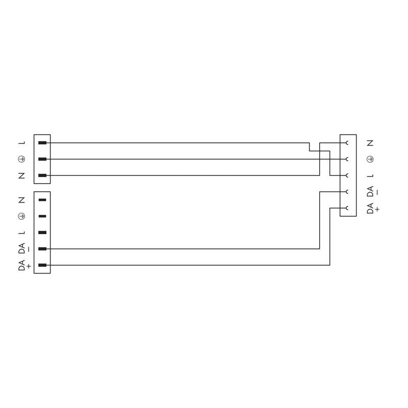 WAGO - Konfektionierte Leitung für steckbare Gebäudeinstallation konfektionierte Y-Leitung 771-5001/226-000 Eca,2xStecker/Buchse