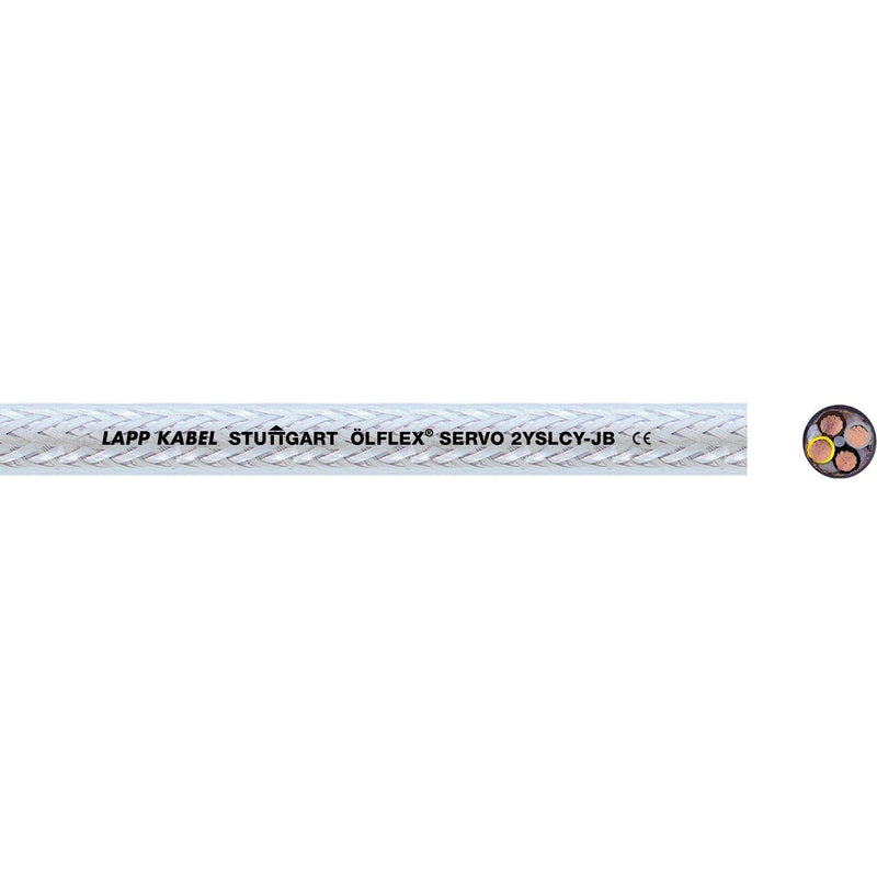 Lapp Kabel&Leitung - Energiekabel >= 1 kV, für ortsveränderlichen Einsatz ÖLFLEX SERVO 2YSLCY-JB 0036435 4G95