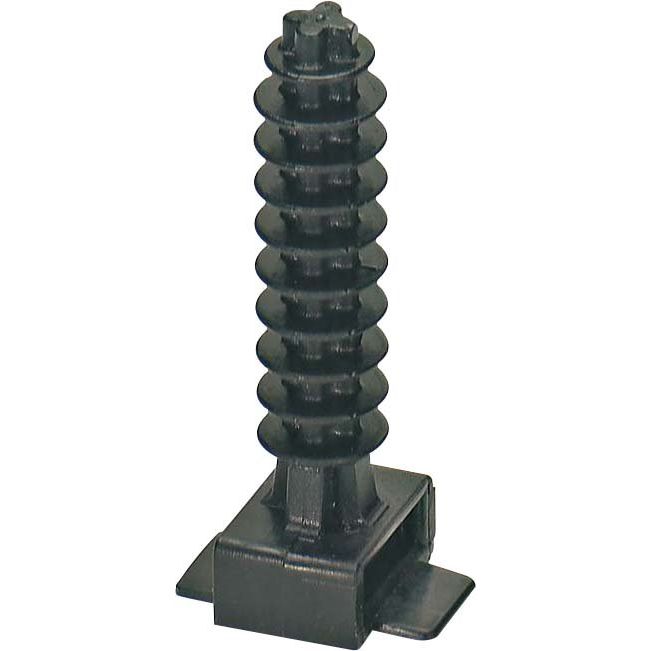 Phoenix Contact - Befestigungssockel und -element für Kabelbinder Kabelbindersockel WT-BASE P HF 9,5 BK − 100 Stück