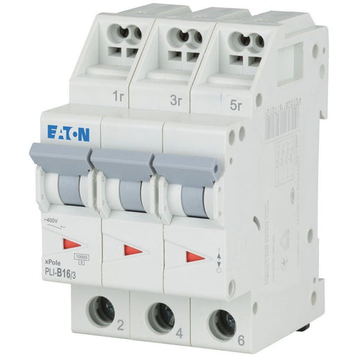 Eaton - Leitungsschutzschalter PLI-B16/3 B 16A, 3p Steckkl