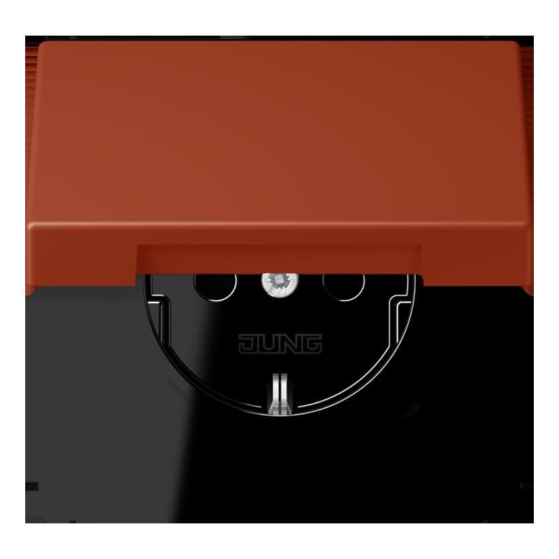 Jung - Steckdose SCHUKO Steckdose LC 1520 BFKIKL 232 locre rouge (32110)