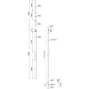 DEHN - Fangeinrichtung für Blitzschutz Fangeinrichtung m. Leitung HVI 23 L6M S #819338 R3200 IPRFS2500GFKAL