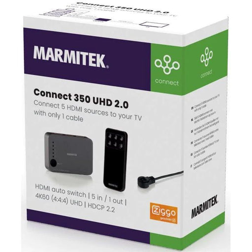 MARMITEK - Kommunikationstechnik-Adapter HDMI Switch MARMITEK Connect350 5ein/1aus,4K60