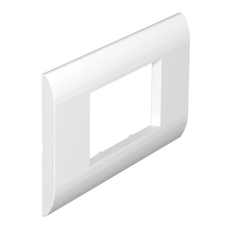 OBO Bettermann Vertr - Abdeckrahmen Abdeckrahmen S990-AF2 RW 2fach Modul 45