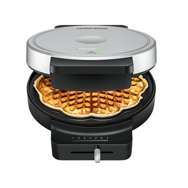 Rommelsbacher - Waffelautomat Herz WA 850 sw/si
