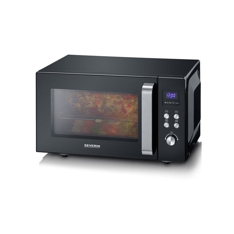 Severin - Mikrowellengerät Mikrowelle m.Grill MW 7763 sw 900/1000W
