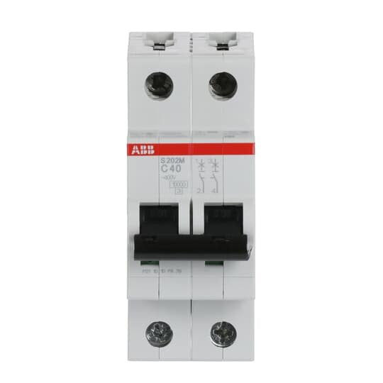 ABB Stotz S&J - Leitungsschutzschalter Sicherungsautomat S202M-C40 10kA 40A C 2p