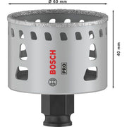 Bosch - Lochsäge PRO Tile PC Plus Lochsäge, 2608901565 60 mm, HS