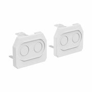 Regiolux - Mechanisches Zubehör/Ersatzteile für Leuchten Stirnseite IP54/64 Paar SDTES