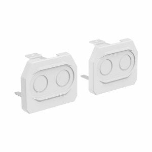 Regiolux - Mechanisches Zubehör/Ersatzteile für Leuchten Stirnseite IP54/64 Paar SDTES
