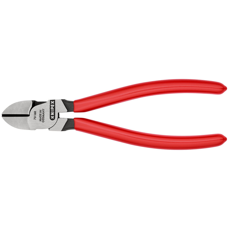Knipex - Seitenschneider 70 01 160 SB schwarz, 160mm