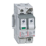 Legrand - Überspannungsableiter für Energietechnik/Stromversorgung Überspannungsableiter Legrand 412226 1+1SchaltungImax20kA