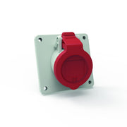 Bals Elektrotech - CEE-Anbausteckdose (IEC 60309) Anbausteckdose 127501 16A 3p 400V 9h IP54 − 10 Stück