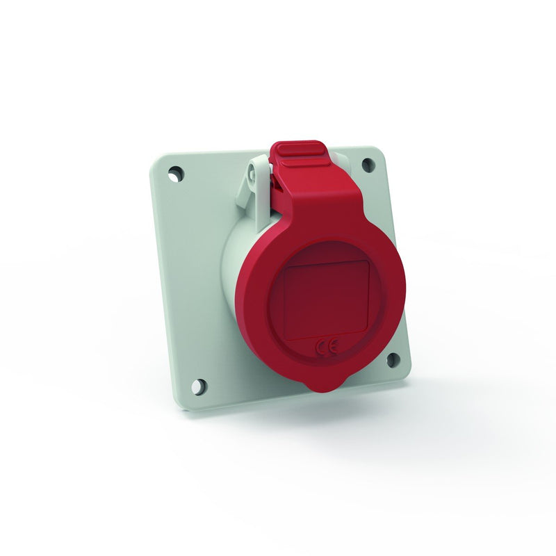 Bals Elektrotech - CEE-Anbausteckdose (IEC 60309) Anbausteckdose 127501 16A 3p 400V 9h IP54 − 10 Stück