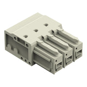 WAGO - Leiterplattensteckverbinder THTFederleiste abgewinkelt 831-3523 Maß 7,62mm,lgr − 24 Stück
