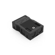 WAGO - Zubehör/Ersatzteile für steckbare Gebäudeinstallation Zugentlastungsgehäuse 770-503/023-000 2 Leitungen,schwarz − 50 Stück