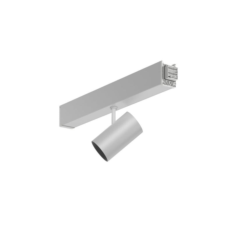RZB - Geräteträger für Lichtbandsystem LED-Strahlermodul 950633.930.400.100 3000K alu 14pol