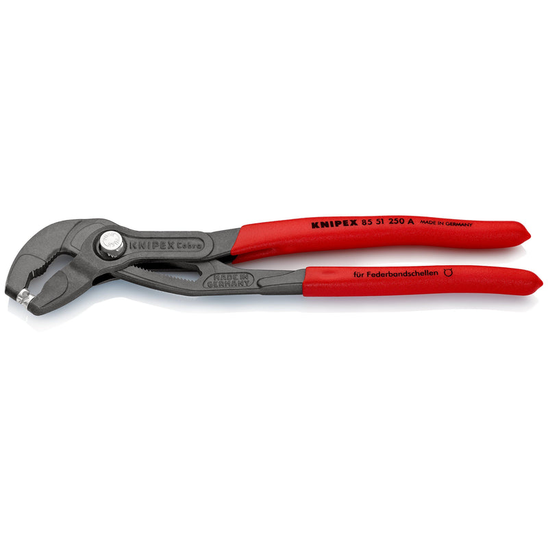 Knipex - Wasserpumpenzange Federbandschellenzange 85 51 250 A 250mm