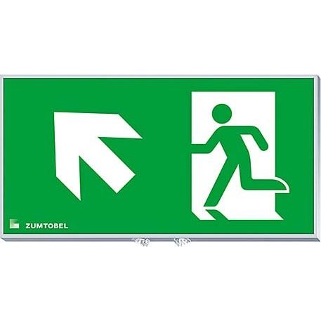 Zumtobel Group - Piktogramm für Not-/Hinweisleuchte Rettungszeichen PURESIGN150#22900417 AW/EW RZ-1LO ERI