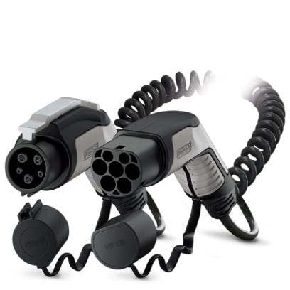 Phoenix Contact - Ladeleitung E-Mobility Mobile AC-Ladeleitung EVTAG3PC1AC2#1628025 Griffbereich: grau