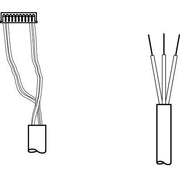 Leuze - Konfektioniertes Sensor-Aktor-Kabel Anschlussleitung KB JST-3000