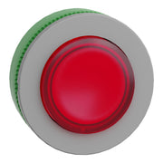 Schneider Electric - Frontelement für Drucktaster Leuchtdrucktaster ZB5FW143C0 rot, 30mm, in grau